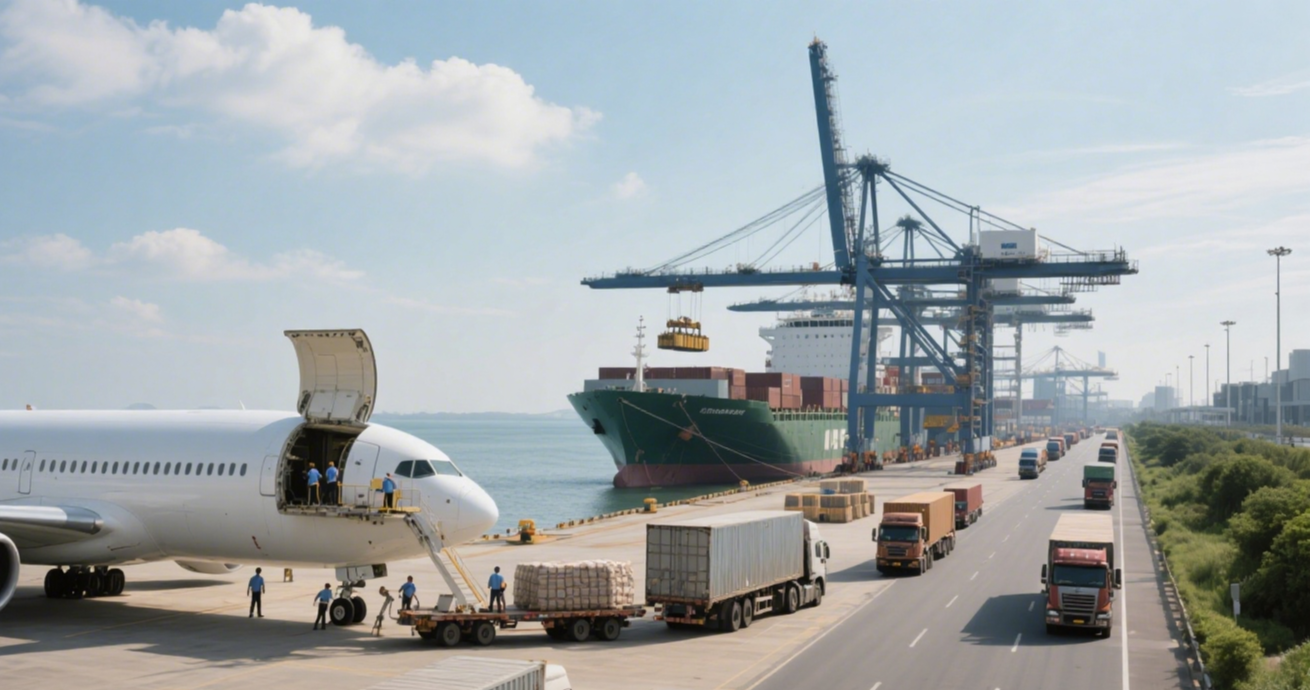 Shipping From China to Angola