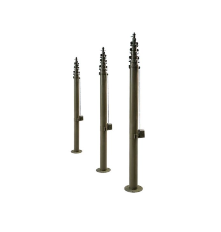 door to door by ocean freight telescopic mast from china to dubai
