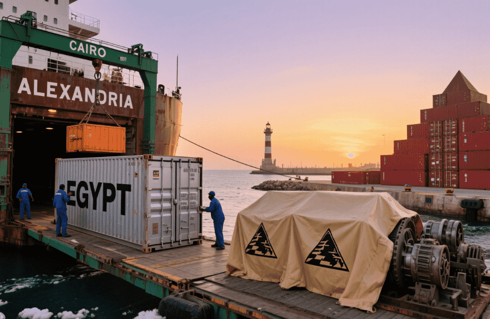 Shipping Cost from China to Egypt