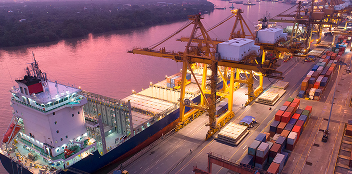 Major ports in Africa