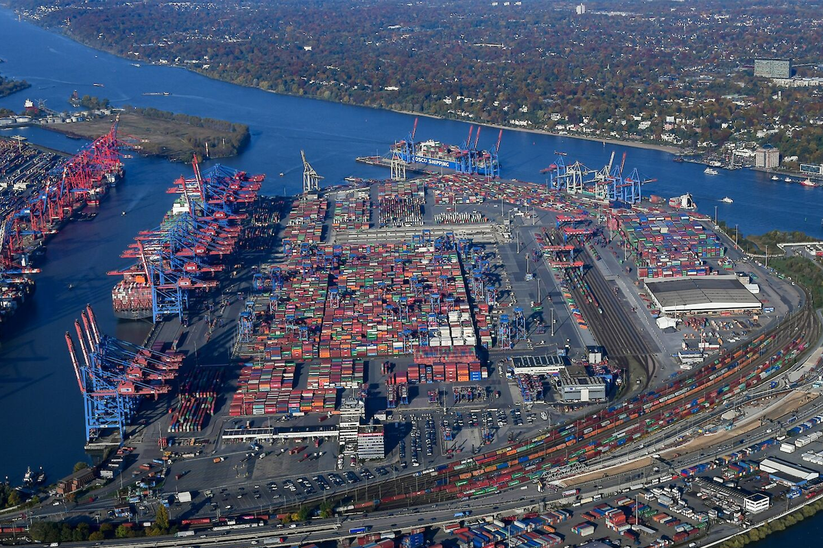 German port facilities