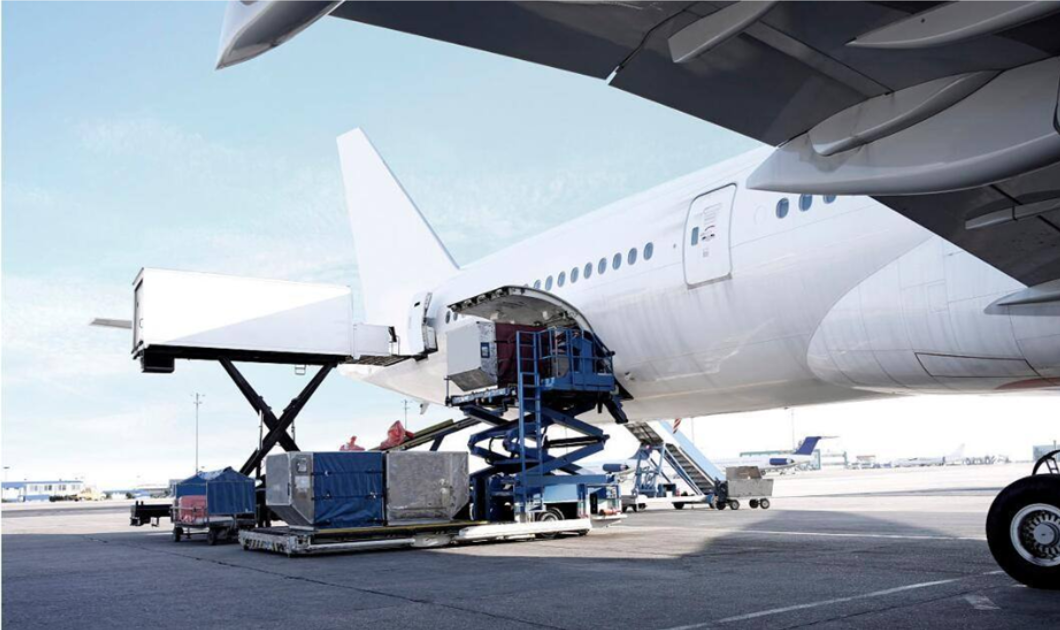 door to door by air freight artificial plants from can to doh
