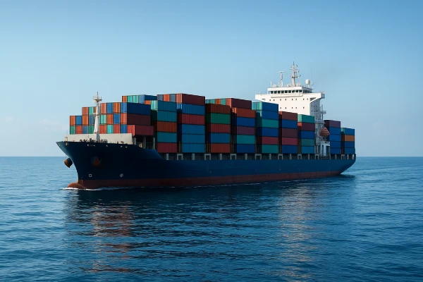 Sea freight transit time for shipments from China to Germany