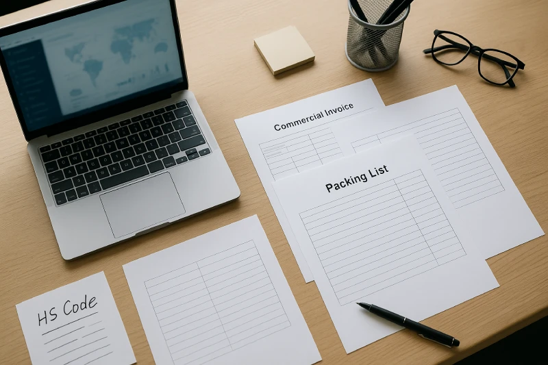 DDP shipping process from China to Kenya with customs and logistics documents