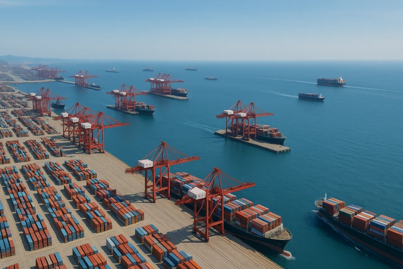 Bandari kuu za usafirishaji nchini China zinazohudumia njia za usafirishaji kwenda USA