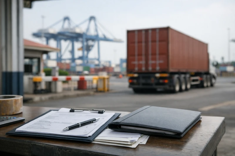 Customs clearance and container inspection process at Dar es Salaam port for China to Tanzania shipping
