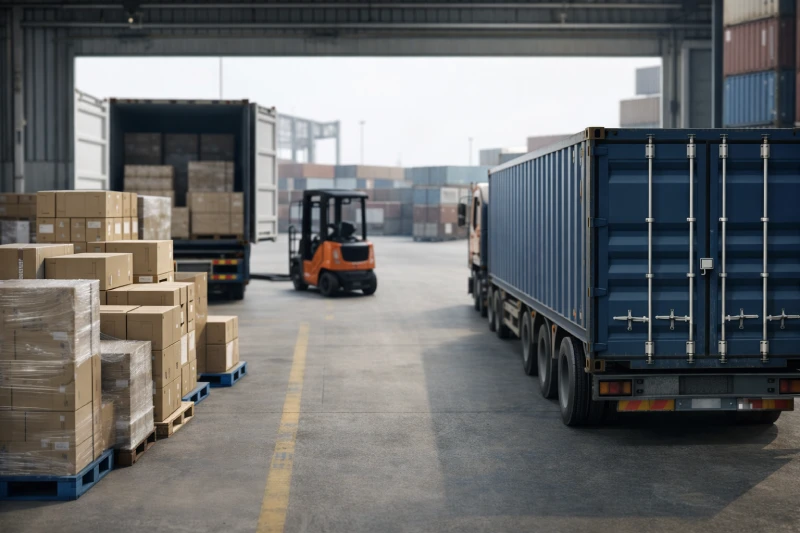 LCL versus FCL shipping to Kenya showing consolidated cargo and full container load cost control differences