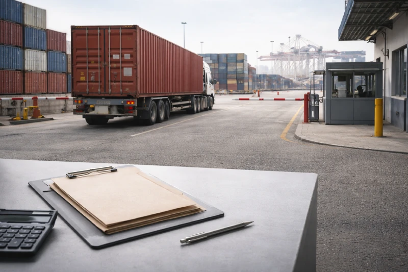 عملية تخليص الجمارك في الإمارات تؤثر على مسئولية شحن DDP وFOB