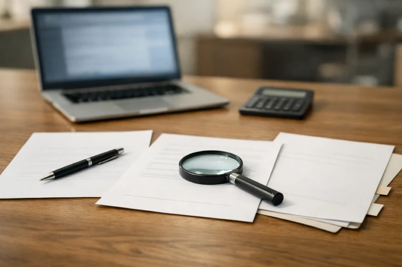 Business compliance review setup evaluating DDP shipping provider documents and import liability risk