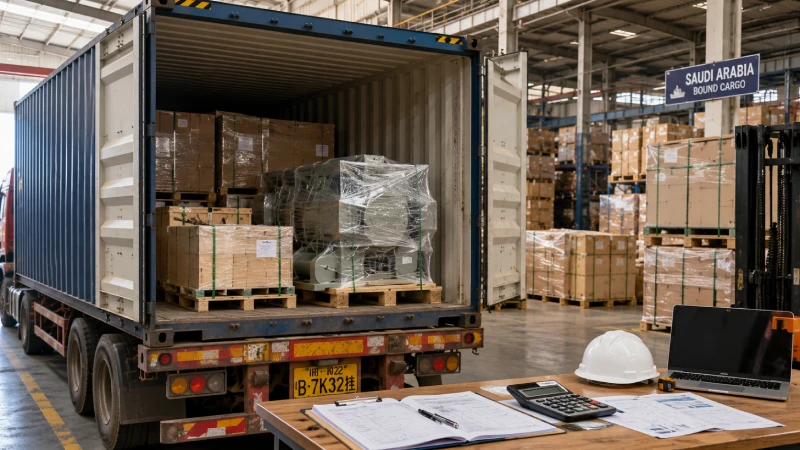 20ft container loading optimization and freight cost planning for Saudi Arabia shipments