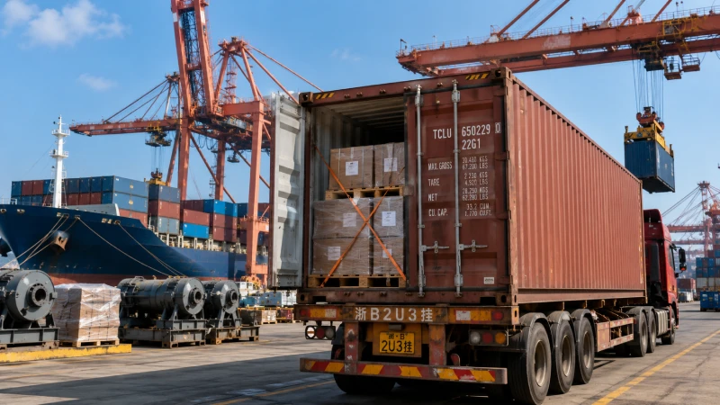 20ft container shipping from China to Saudi Arabia at international cargo port