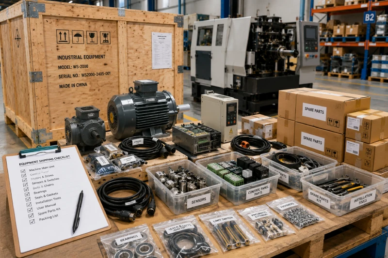 Industrial equipment spare parts logistics for reducing production downtime in Qatar