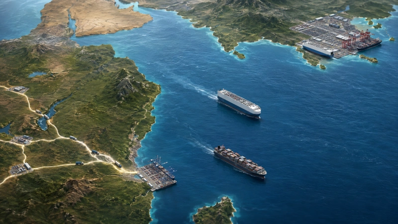 China to Kenya car shipping route through Mombasa Port