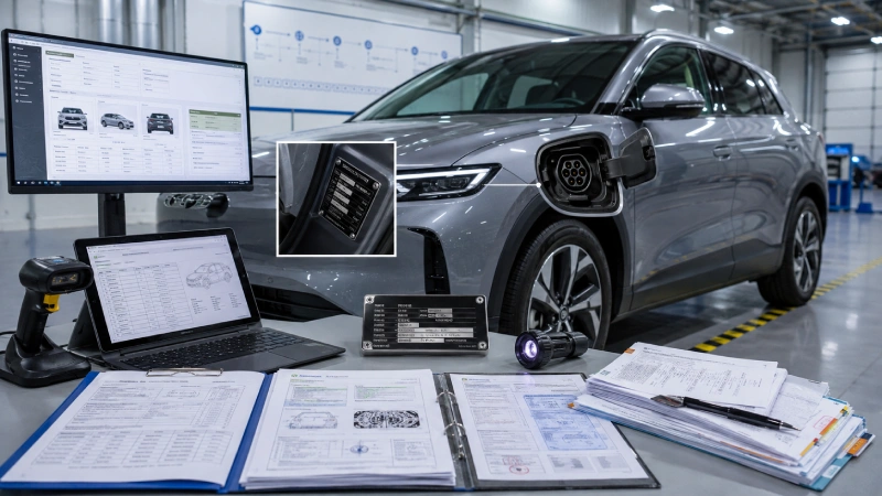 Egypt car import compliance checks for ACID GOEIC and vehicle specifications