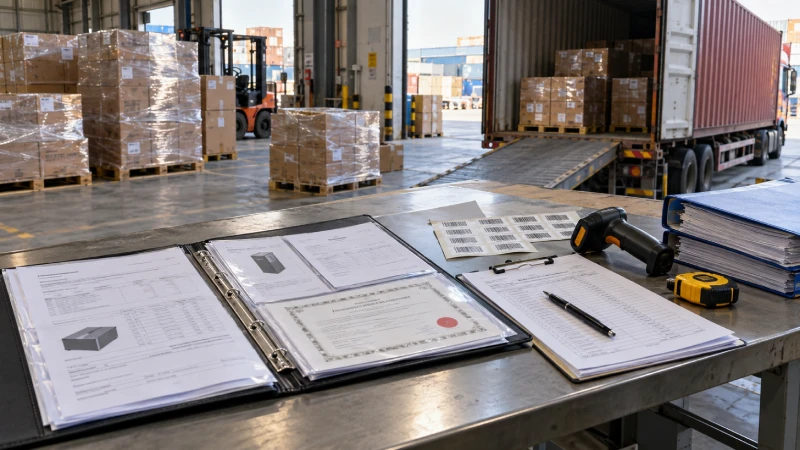 China export documents checked before cargo is shipped to Kenya