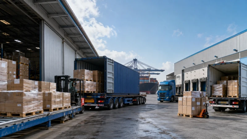 China to UK door-to-door freight process from supplier pickup to final warehouse delivery