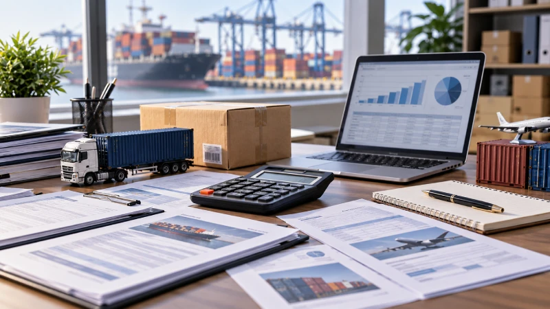 Landed cost calculation including customs duty and import VAT for China to UK shipments