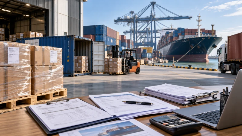 Freight quotation and customs documents reviewed for DAP and DDP shipping costs to Kenya