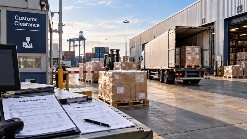 DAP and DDP UK door delivery comparison with customs clearance and final warehouse delivery