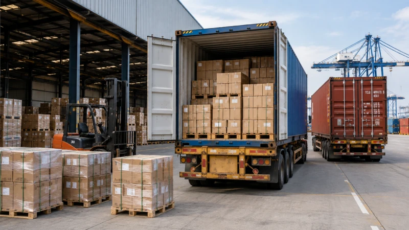 FCL and LCL container shipping preparation for sea freight from China to UK