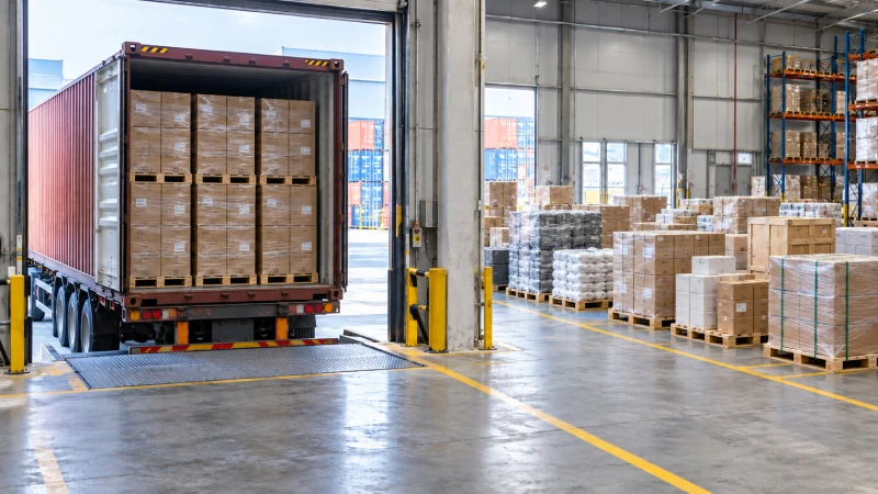 FCL and LCL sea freight cargo preparation for shipping from China to Germany