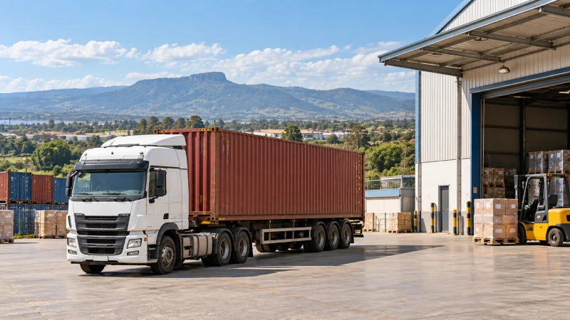 Final container trucking and warehouse delivery in Nakuru or Naivasha Kenya