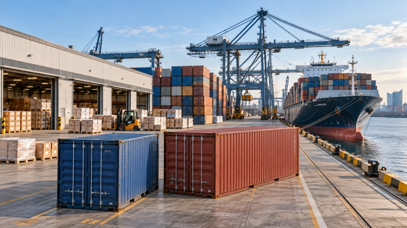 Sea freight cost from China to Germany for FCL and LCL container shipments