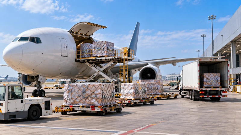 Air freight from China to Lagos Nigeria with cargo handling and local delivery