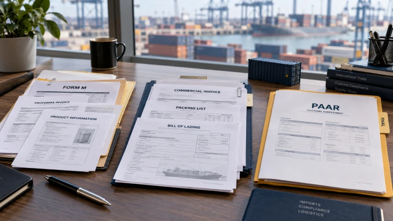Form M to PAAR document chain for commercial imports into Nigeria