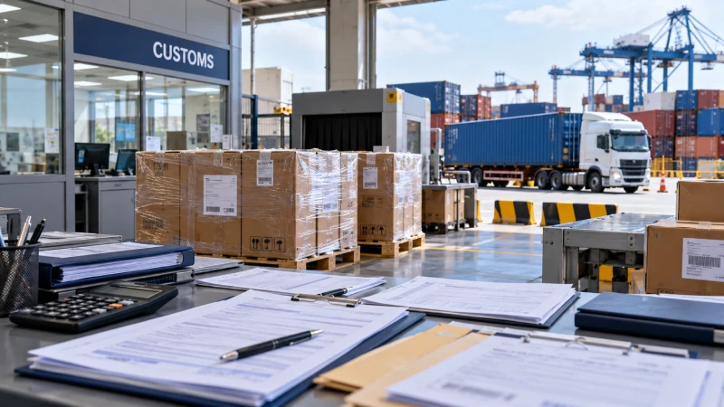 Processus de conformité douanière DDP au Nigeria, incluant les documents d'importation, le dédouanement et la livraison de la cargaison