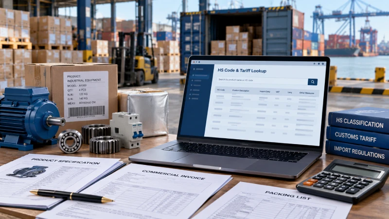 Classement SH et consultation des droits de douane pour les importations au Nigeria