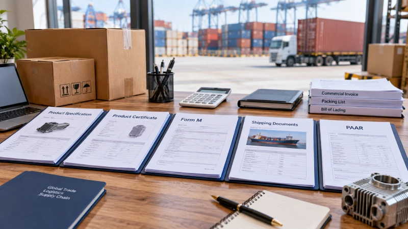 Flux documentaire SONCAP avec Product Certificate, Form M et PAAR pour les importations au Nigeria